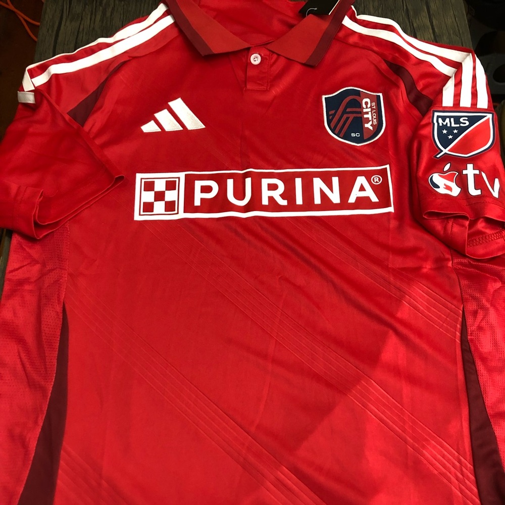 Adidas MLS ST. LOUIS CITY FC Men JERSEY M,L,XL,2XL